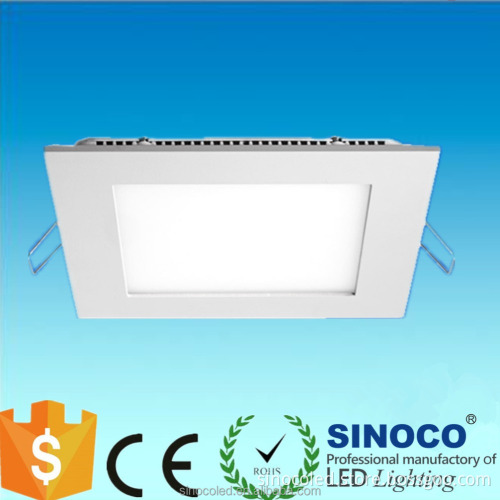Ceiling-Mounted Ultra Slim LED Panel Lights - 3W to 24W